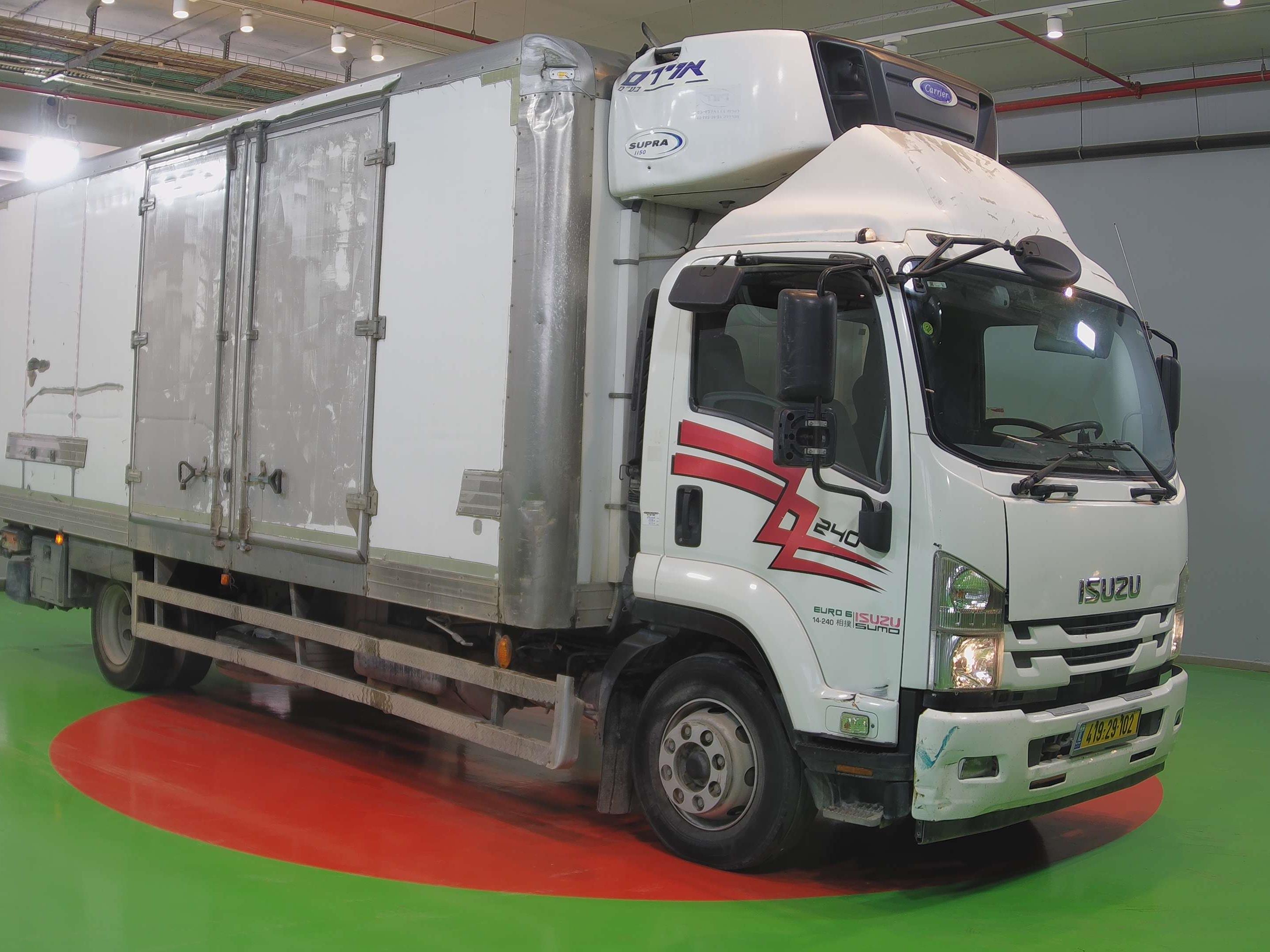 טון 14 קרור עצמאית| איסוזו אתר מכירות משאיות יד שניה