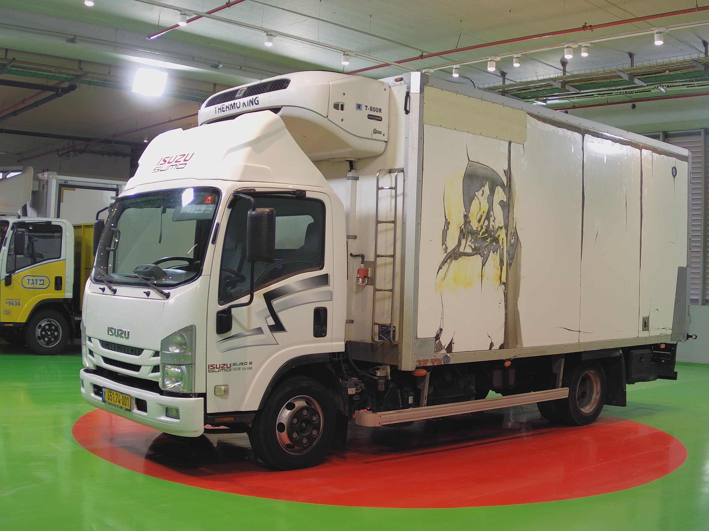 טון 7.5 קרור עצמאית| איסוזו אתר מכירות משאיות יד שניה